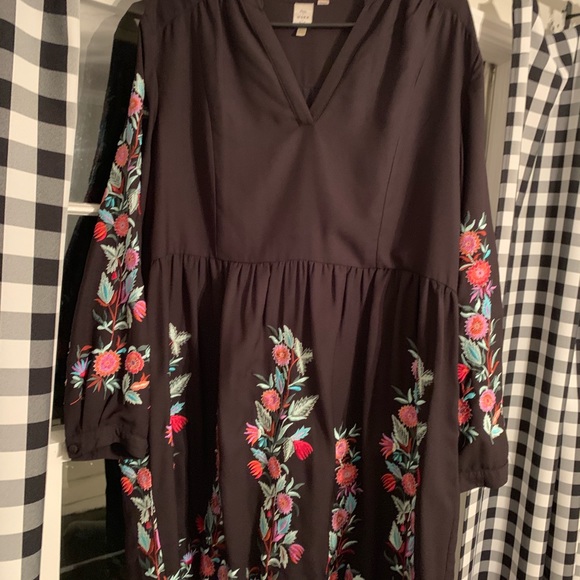 SPECIAL $$ DROP Anthropologie Kaia Swing Dress - Picture 2 of 4